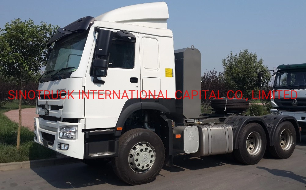 Low Price Sinotruk HOWO New Diesel CNG 10 Wheeler Heavy Duty 4X2 6X4 371HP 400HP 430HP Trailer Semitrailer Head Towing Tractor Truck