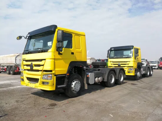 Sinotruk HOWO 6X4 400/430HP 10 바퀴 헤비 듀티 원동기 A7 H7 N7 8X4 유로 2 트라이 액슬 덤퍼 티퍼 Shacman FAW 화물 풀 견인 중고 대형 트랙터 헤드 트럭