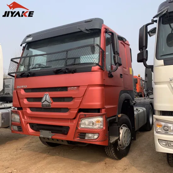 아프리카의 뜨거운 판매 신규 및 중고 Sinotruk HOWO 371/400/420/380HP 6X4 10 휠러 트레일러 헤드 트랙터 말 티퍼 트랙터 ​​트럭