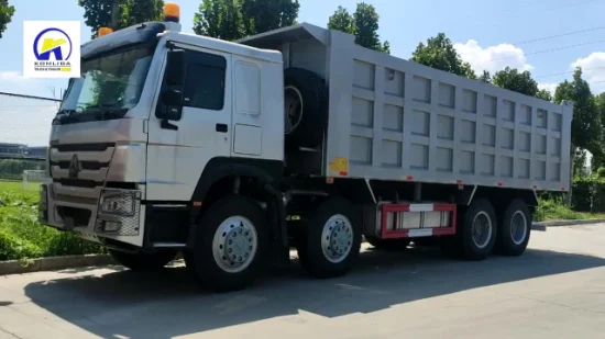 새로운 중고 Sinotruk HOWO 12 바퀴 371HP 420HP 40 톤 8X4 헤비 듀티/모래 화물/트럭/티핑/덤퍼/덤프/티퍼 트럭 가격