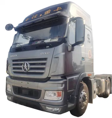 중고 트랙터 트럭 6X4 375HP Sinotruck Dayun 화물 덤프 트럭 본체